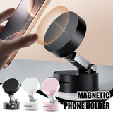 Foldable Magnetic Vacuum Car Phone Holder For Smart Phone